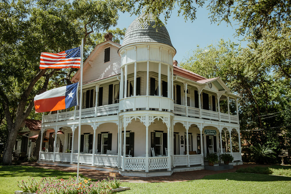 Gruene Mansion Inn Located in the heart of the Historic Gruene District